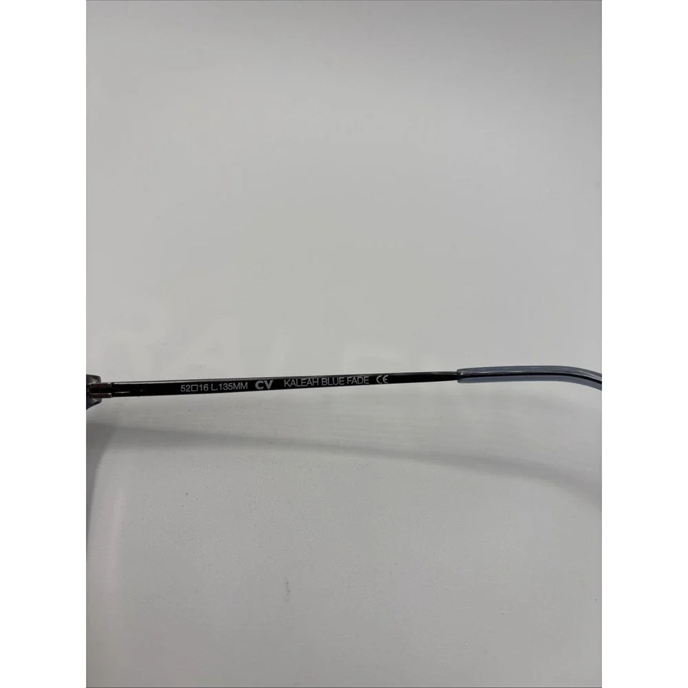 BCBG MAXAZRIA Kaleah Blue Fade Womens Full Rim Eyeglasses 52-16-135 w/case